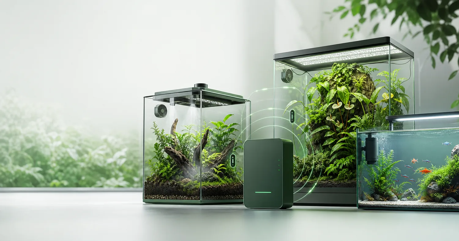 Automatizované terárium, akvárium a pestovateľský priestor Growmaster GM-1